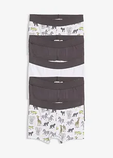 Boxershorts mit weicher Bio-Baumwolle (5er Pack), bonprix