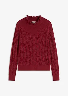 Ajour-Pullover aus Baumwolle, bonprix