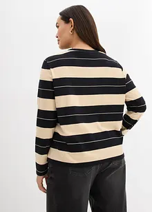 T-shirt manches longues en coton épais, bonprix