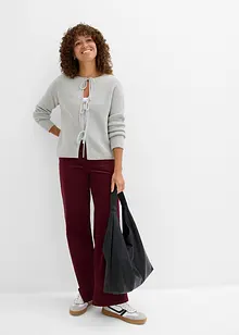 Gilet en maille à nœuds, bonprix