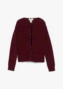 Gilet en maille à nœuds, bonprix