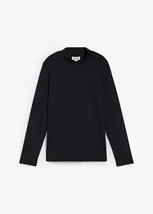 Langarmshirt mit Stehkragen mit recyceltem Polyamid, bonprix