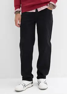 Relaxed Fit Twillhose mit Komfortbund, Straight, bonprix