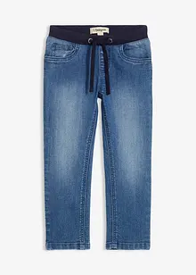 Jean jogger à taille mi-haute élastiquée, bonprix