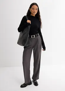 Rippshirt aus Viskose-Mix, bonprix