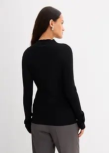 Rippshirt aus Viskose-Mix, bonprix