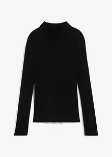 Rippshirt aus Viskose-Mix, bonprix