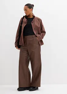 Pantalon enduit, bonprix