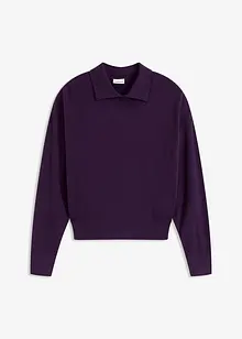 Pull en fine maille de viscose mélangée, bonprix