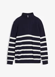 Feinstrick-Troyer aus reiner Baumwolle, bonprix