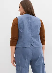 Gilet sans manches en velours côtelé, bonprix