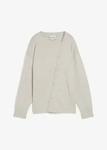 Pull en fine maille à boutons asymétriques, bonprix