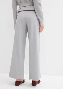 Relaxte Hose mit weitem Bein aus Viskose-Mix, bonprix