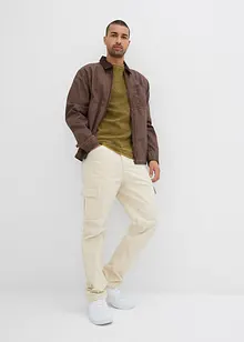 Relaxed Fit Cargo-Hose aus Baumwoll-Canvas, Straight, bonprix