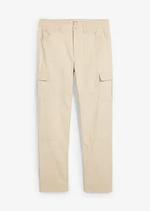 Relaxed Fit Cargo-Hose aus Baumwoll-Canvas, Straight, bonprix