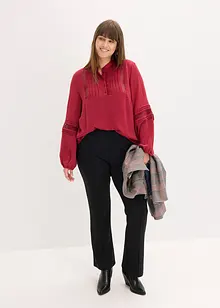 Oversize-Bluse mit Verzierungen, bonprix