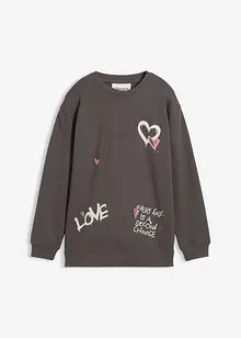 Sweat-shirt 100% coton, bonprix