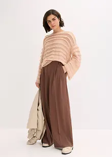 Oversize-Pullover, semi-transparent, bonprix