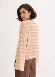 Oversize-Pullover, semi-transparent, bonprix