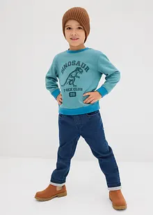 Sweatshirt aus weichem Baumwoll-Mix, bonprix