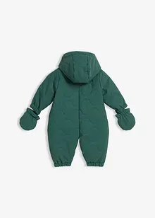 Combinaison de neige rembourrée avec gants détachables, bonprix