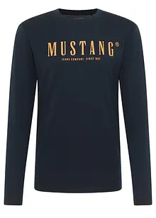 T-shirt manches longues Asheville de Mustang, 100% coton, Mustang Jeans