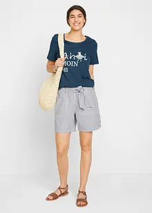 T-shirt en coton extensible, bonprix