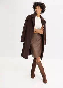 Jupe crayon enduite, bonprix