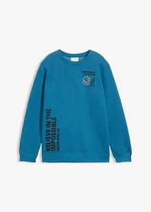 Sweat-shirt en molleton doux, bonprix