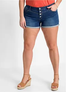 Short en jean taille mi-haute, bonprix