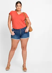 Short en jean taille mi-haute, bonprix