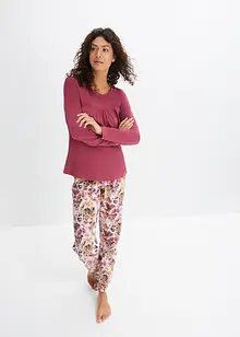 Pyjama aus reiner Bio-Baumwolle, bonprix