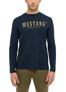 T-shirt manches longues Asheville de Mustang, 100% coton, Mustang Jeans