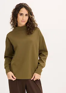 Sweat oversize en matière néoprène douce, bonprix