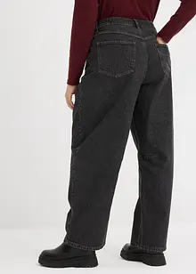 Barrel-Jeans Mid Waist, bonprix