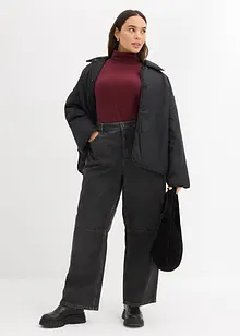 Barrel-Jeans Mid Waist, bonprix