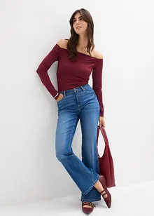 Jean bootcut, taille mi-haute, bonprix