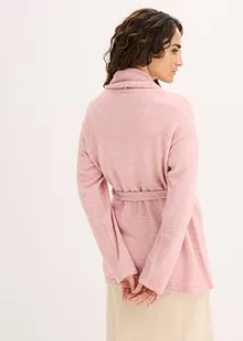Gilet en maille poils duveteuse, bonprix