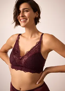 Soutien-gorge bralette avec broderies, bonprix
