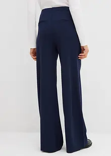 Pantalon palazzo en jersey milano confortable, bonprix