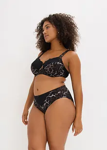 Soutien-gorge à armatures, bretelles rembourrées et dentelle délicate, bonprix