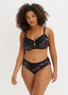 Lot de 2 slips Maxi avec dentelle, bonprix