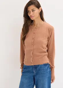 Feinstrickjacke aus fließendem Viskose-Mix, bonprix