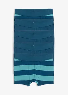 Boxershorts mit weicher Bio-Baumwolle (5er Pack), bonprix