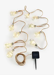 Solar Lichterkette mit Glühbirnen, bonprix