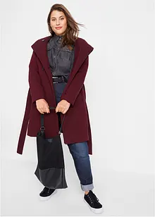 Manteau court en laine mélangée, bonprix