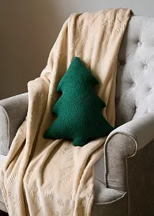 Kuscheldecke mit Tannenbäumen, bonprix
