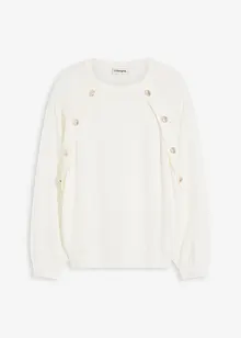 Pull fluide en fine maille de viscose mélangée, bonprix