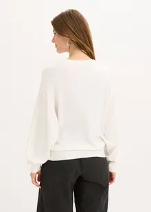 Pull fluide en fine maille de viscose mélangée, bonprix