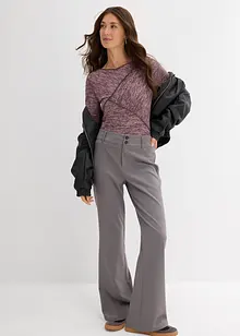 Langarmshirt aus softem Viskose-Mix, bonprix